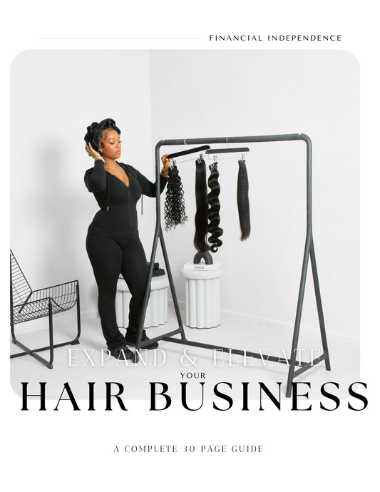 THE HAIRSTYLIST GUIDE TO ELEVATE & EXPAND YOUR BUSINESS  E-Book